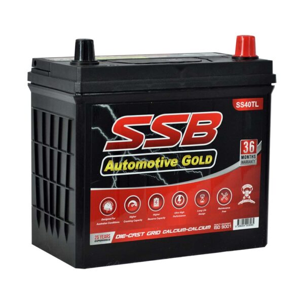 SS40TL SSB Gold MF Car Battery (NS40ZL)