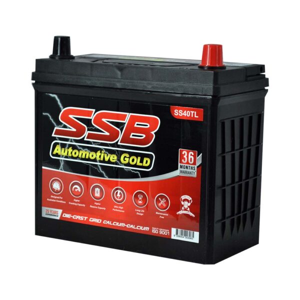 SS40TL SSB Gold MF Car Battery (NS40ZL)