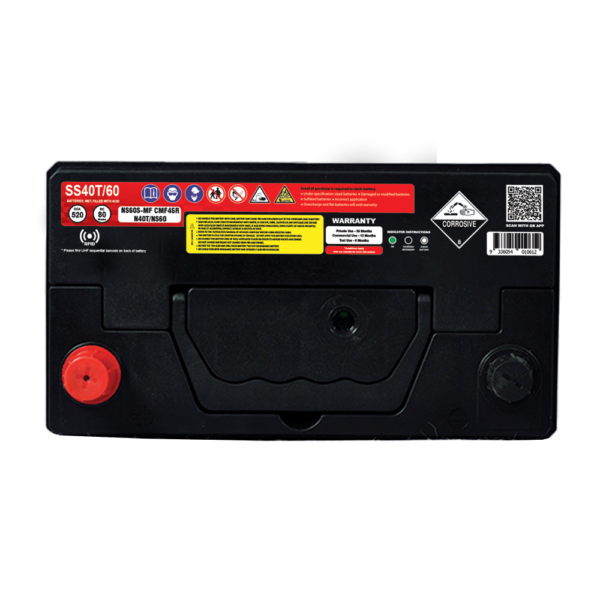 SS40T/60 SSB Gold MF Car Battery (NS40 - NS60)