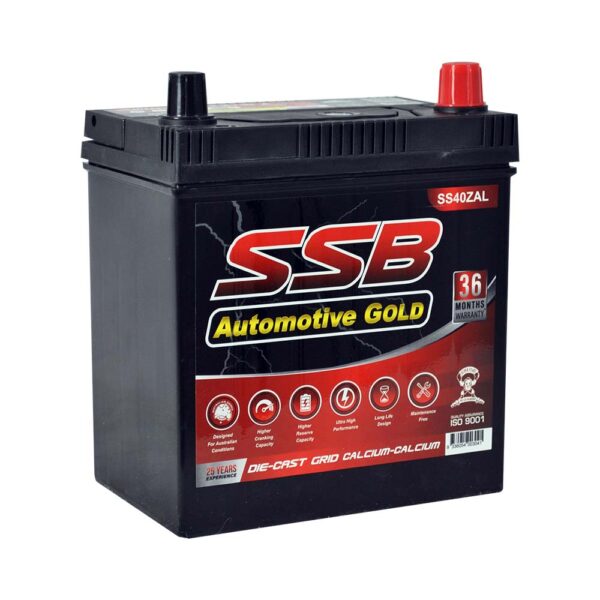 SS40ZAL SSB Gold MF Car Battery (NS40ZL)
