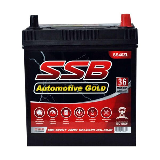 SS40ZL SSB Gold MF Car Battery (NS40ZL)