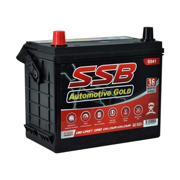 SS41 SSB Gold MF Car Battery (NS40Z)