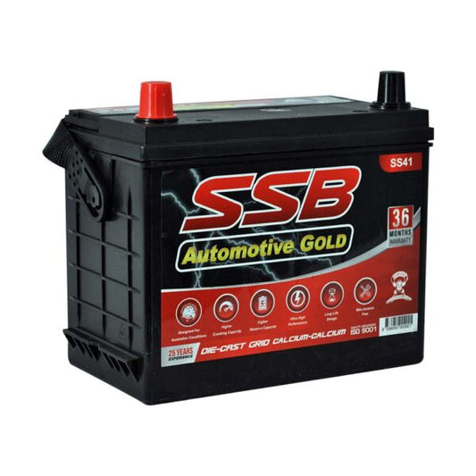 SS41 SSB Gold MF Car Battery (NS40Z)