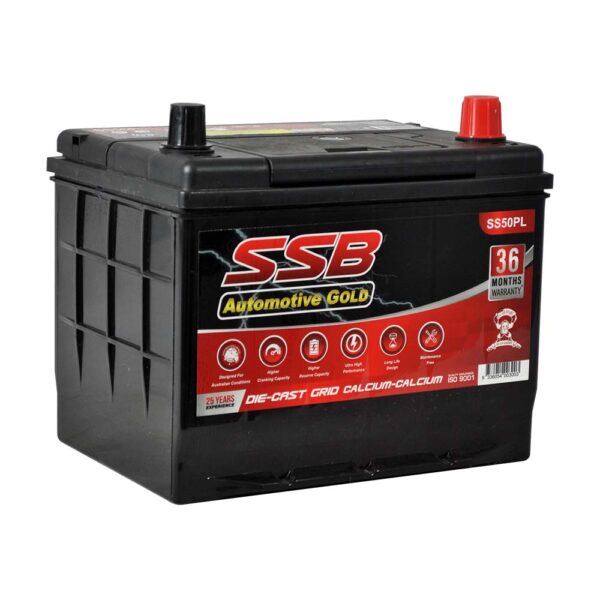 SS50PL SSB Gold MF Car Battery (NS50L)