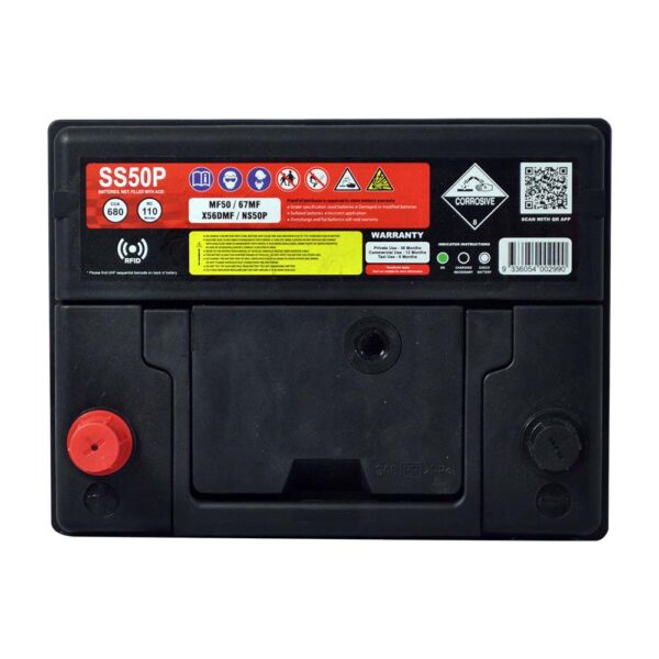 SS50P SSB Gold MF Car Battery (NS50/NS50Z)