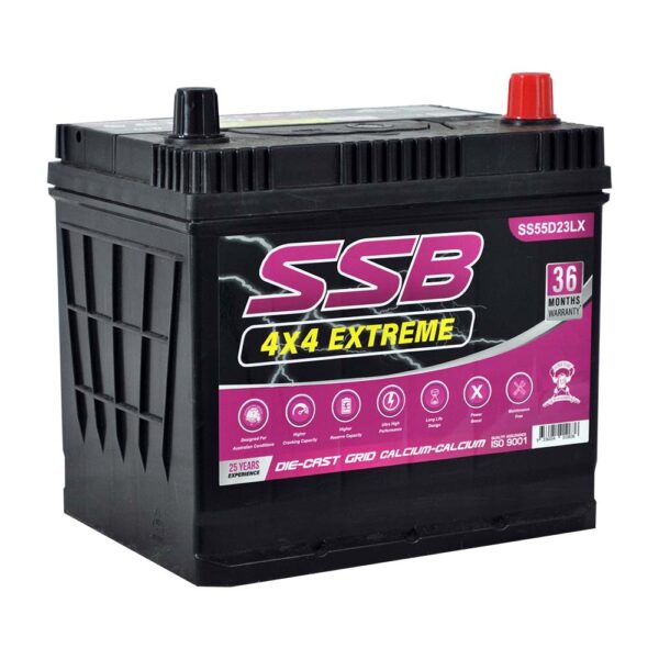 SS55D23LX SSB 4X4 Extreme 4WD Battery (Group 55D23L)
