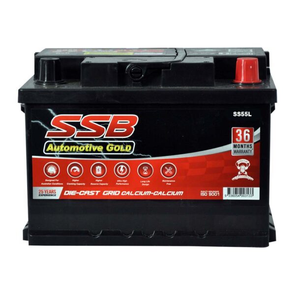 SS55L SSB Gold MF Car Battery (NS55L)