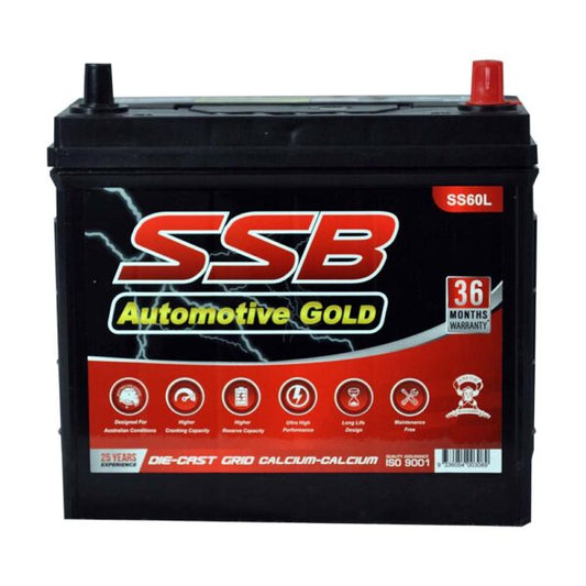 SS60L SSB Gold MF Car Battery (NS70L)