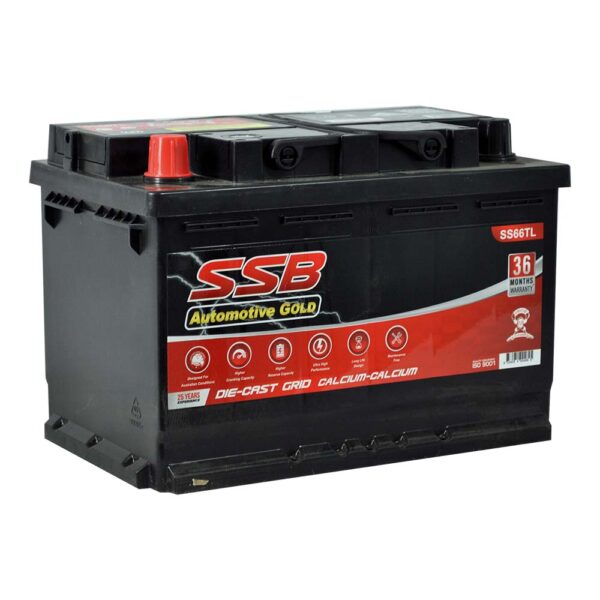SS66TL SSB Gold MF Car Battery (N70TZL/NS70TL)