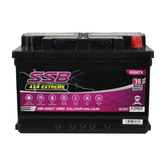 SS66TX SSB 4X4 Extreme 4WD Battery (Group 66T)