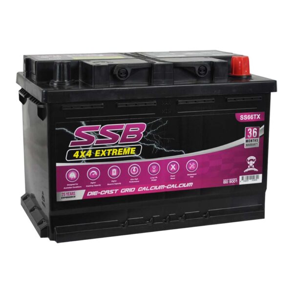 SS66TX SSB 4X4 Extreme 4WD Battery (Group 66T)