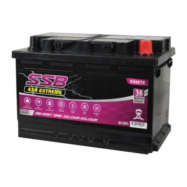 SS66TX SSB 4X4 Extreme 4WD Battery (Group 66T)