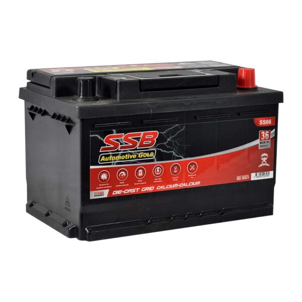 SS66 SSB Gold MF Car Battery (NS70/75)