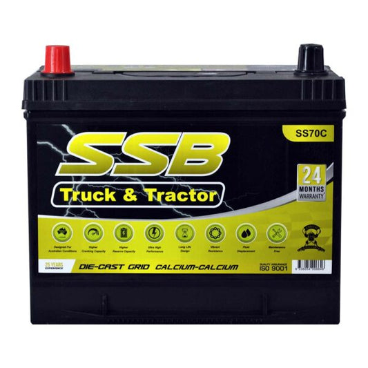 SS70C SSB Commercial Truck & Bus Battery (NS70C)
