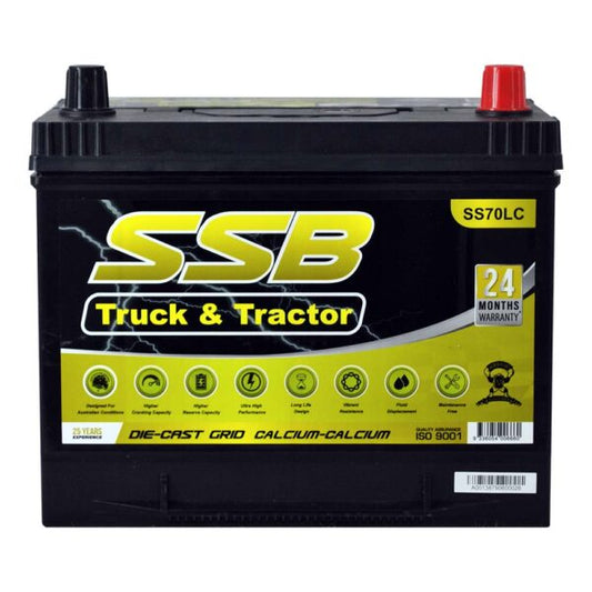 SS70LC SSB Commercial Truck & Bus Battery (NS70LC)