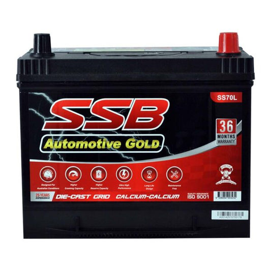 SS70L SSB Gold MF Car Battery (NS70L)