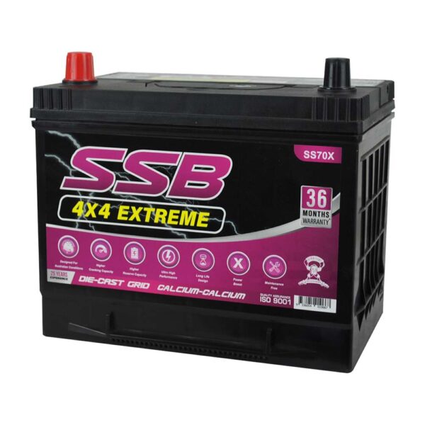 SS70X SSB 4X4 Extreme 4WD Battery (Group 70)