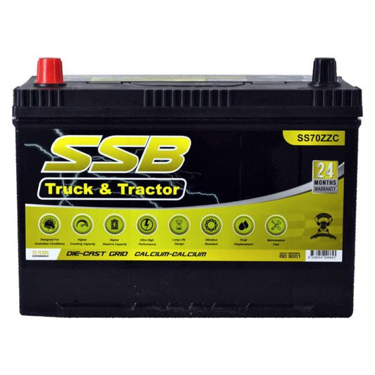 SS70ZZC SSB Commercial Truck & Bus Battery (NS70ZZC)