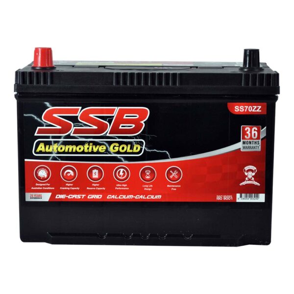 SS70ZZ SSB Gold MF Car Battery (N70ZZ)