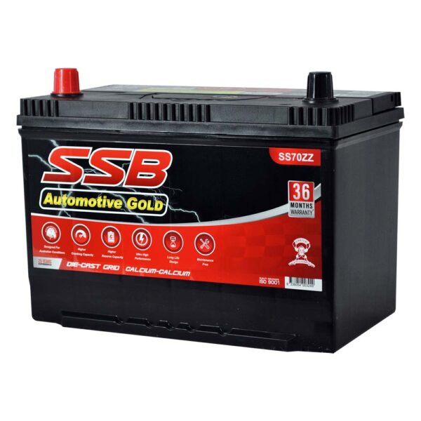 SS70ZZ SSB Gold MF Car Battery (N70ZZ)