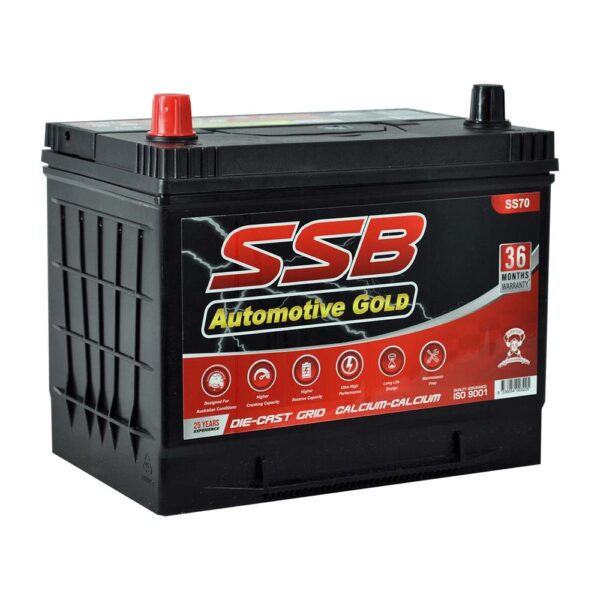 SS70 SSB Gold MF Car Battery (70 BCI)