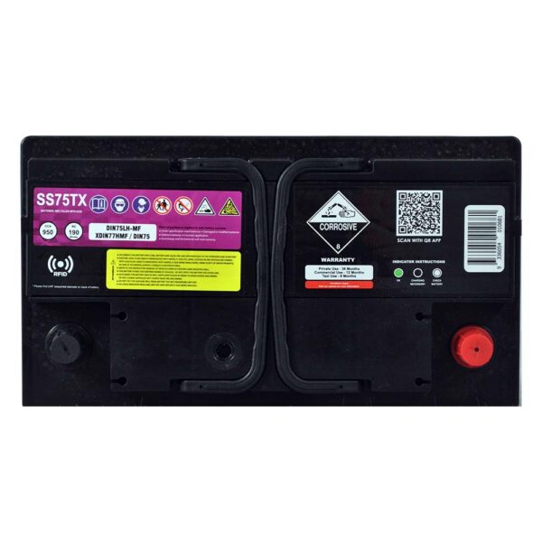 SS75TX SSB 4X4 Extreme 4WD Battery (Group 75T)