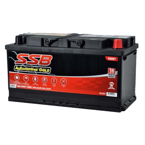 SS88T SSB Gold MF Car Battery (DIN88LH)