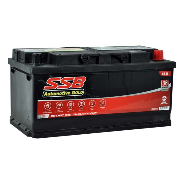 SS88 SSB Gold MF Car Battery (DIN88)