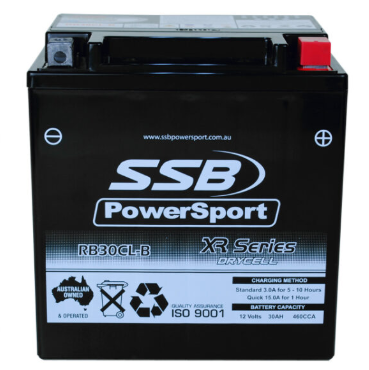 RB30CL-B SSB XR Series Motorcycle Battery