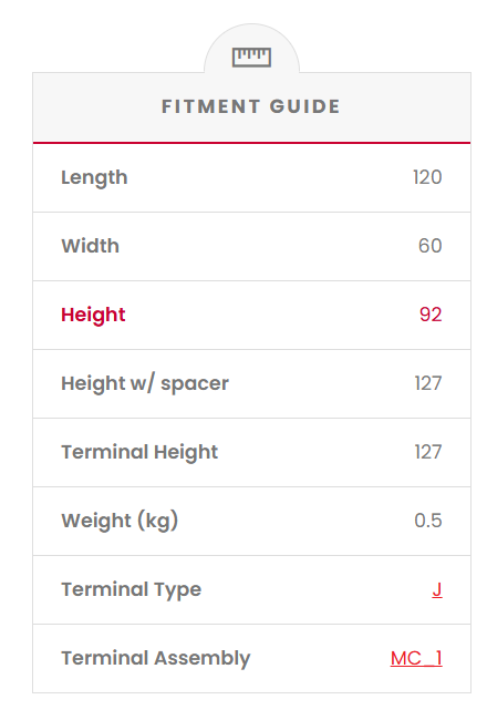 LFP7-B SSB Lithium Ultralite Motorcycle Battery