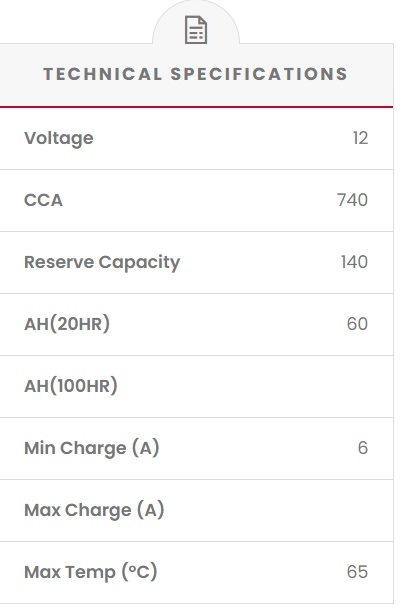 EFB55T SSB Stop Start EFB MF Car Battery (DIN55T)