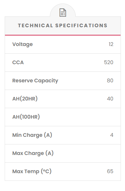 SS60L SSB Gold MF Car Battery (NS70L)