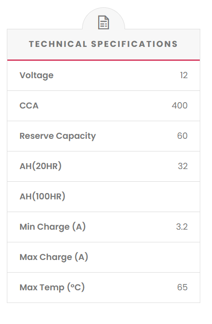SS40ZAL SSB Gold MF Car Battery (NS40ZL)