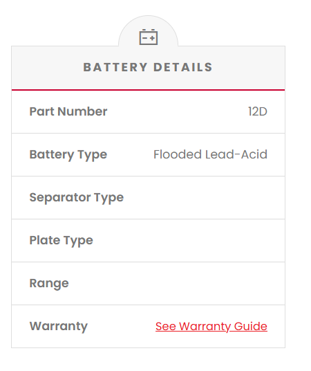 12D SSB 6V Maintenance Free Battery (N120)