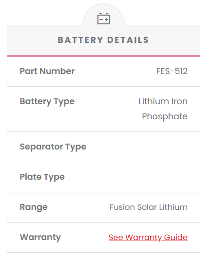 FES-512 Fusion 51.2V 100Ah (5.12kWh) LiFePO₄ Battery Module