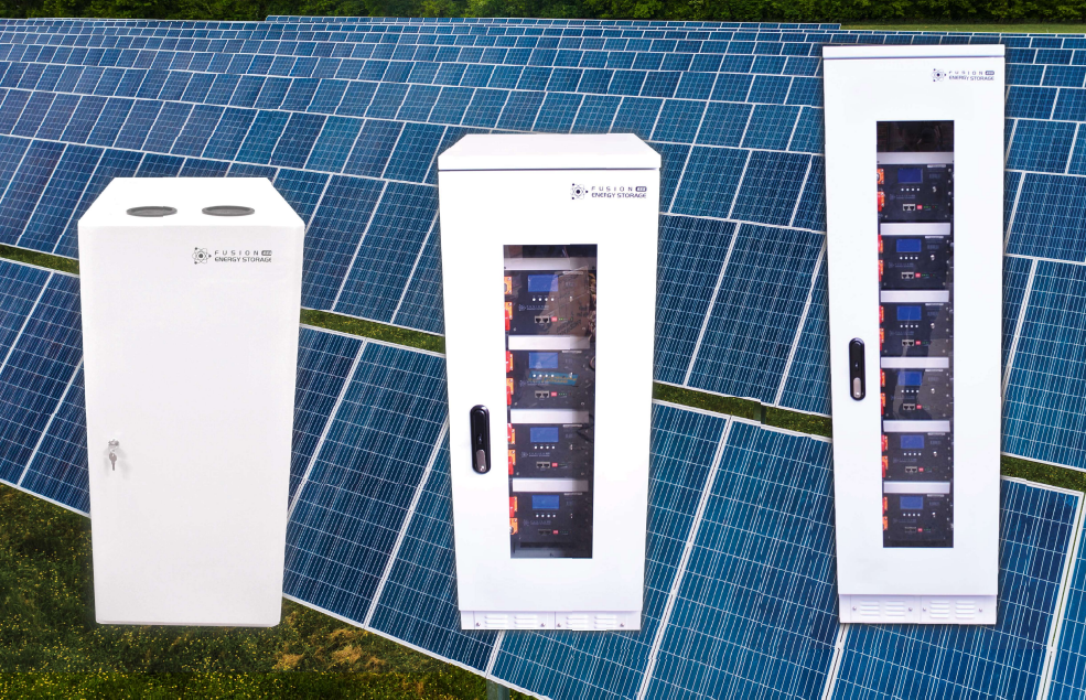 Fusion Lithium 4 Tier Outdoor Battery Cabinet IP65