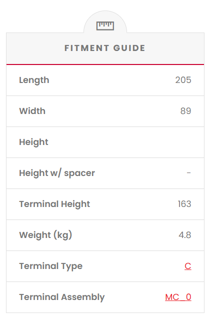 YTX18L-BS SSB Powersport MF Motorcycle Battery