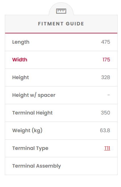 CBS2V1350AH Fusion Solar AGM 2V Solar Battery