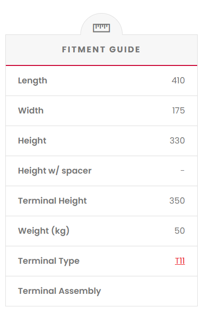 CBS2V900AH Fusion Solar AGM 2V Solar Battery