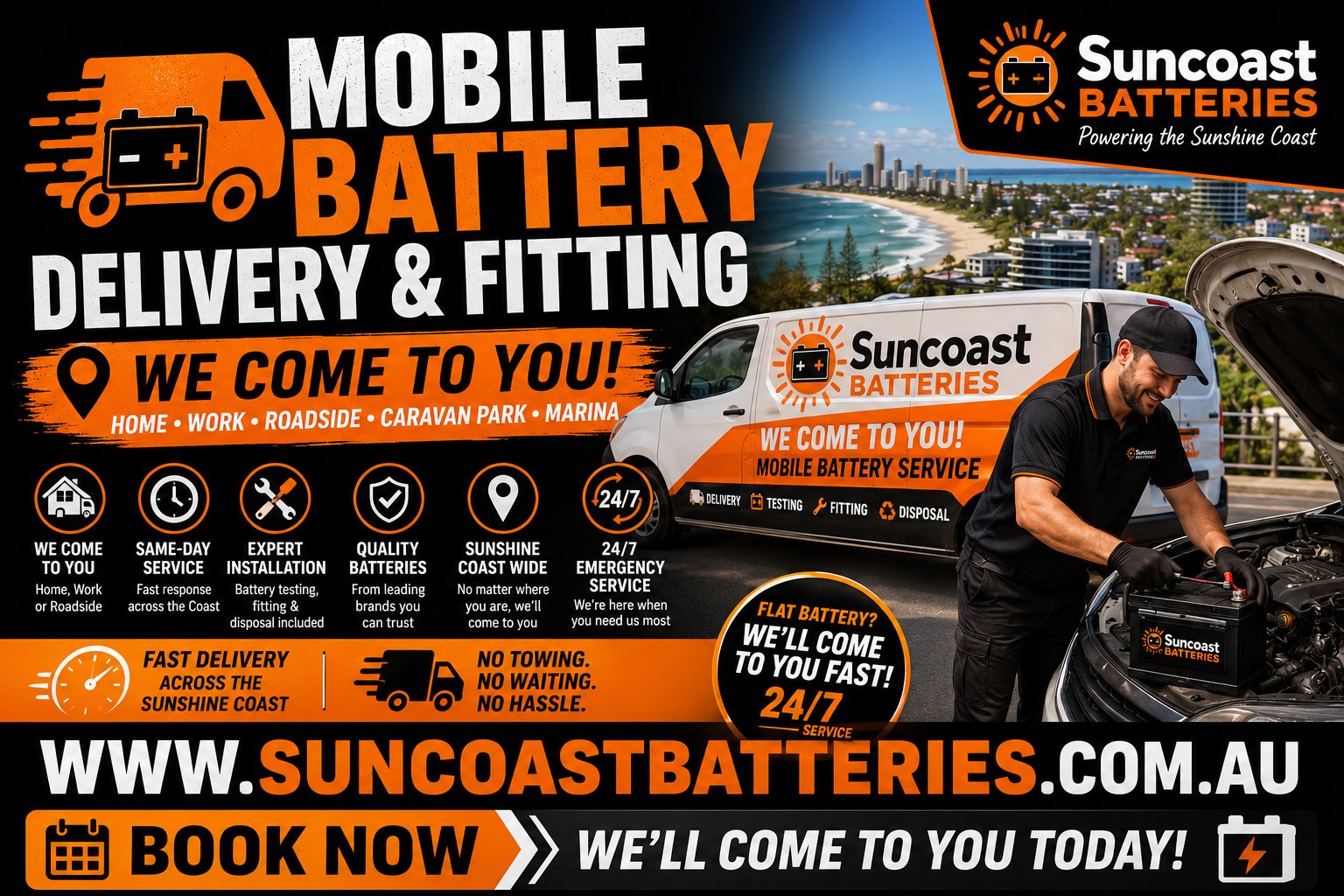 Batteries Sunshine Coast