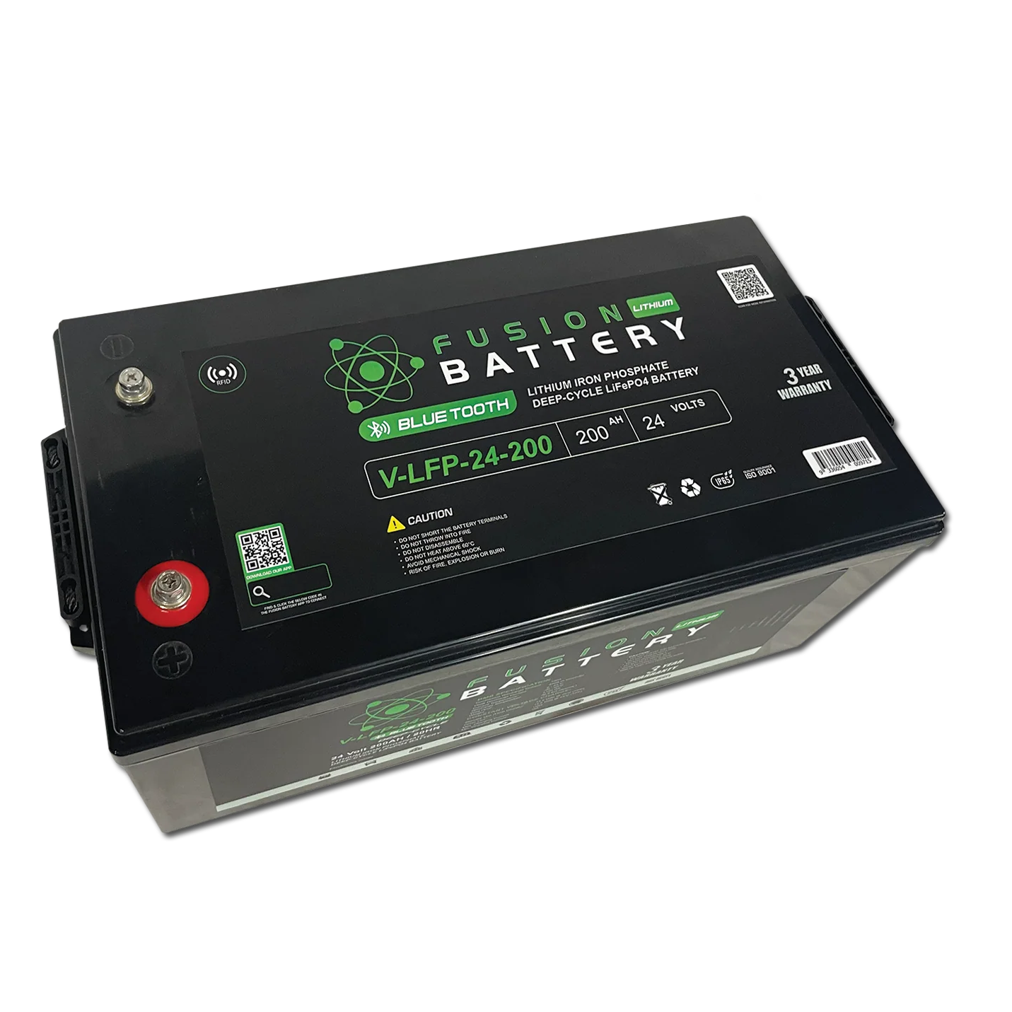 V-LFP-24-200EV Fusion Lithium 24V Deep Cycle EV Battery