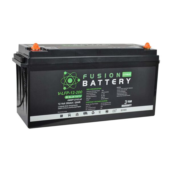 200AH Fusion Lithium 12V Deep Cycle Battery