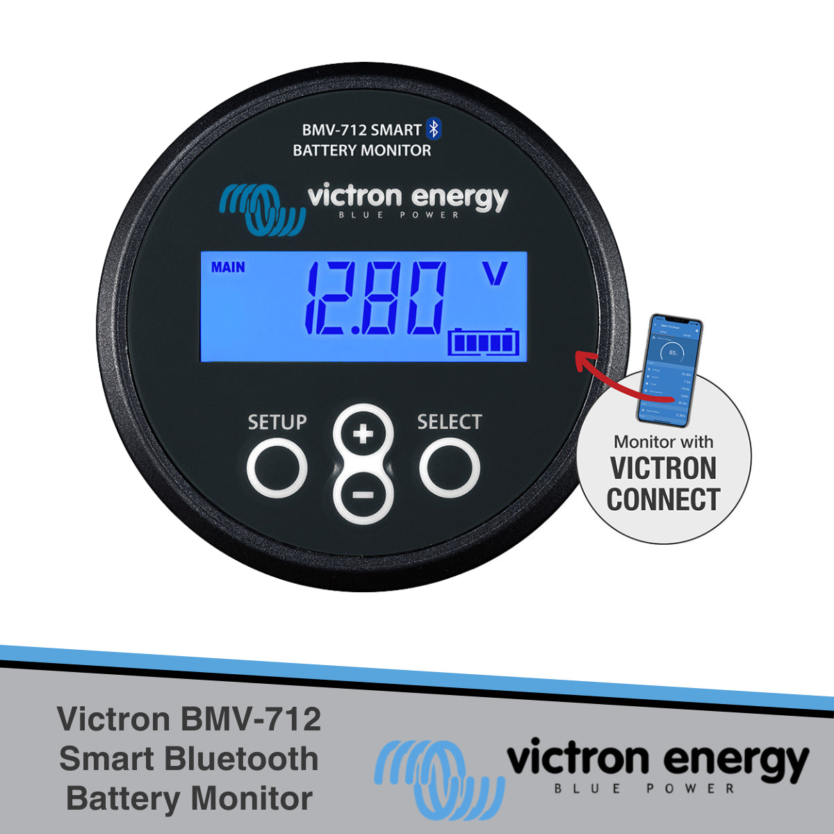 Victron BMV-712 GREY Smart Battery Monitor BAM030712000