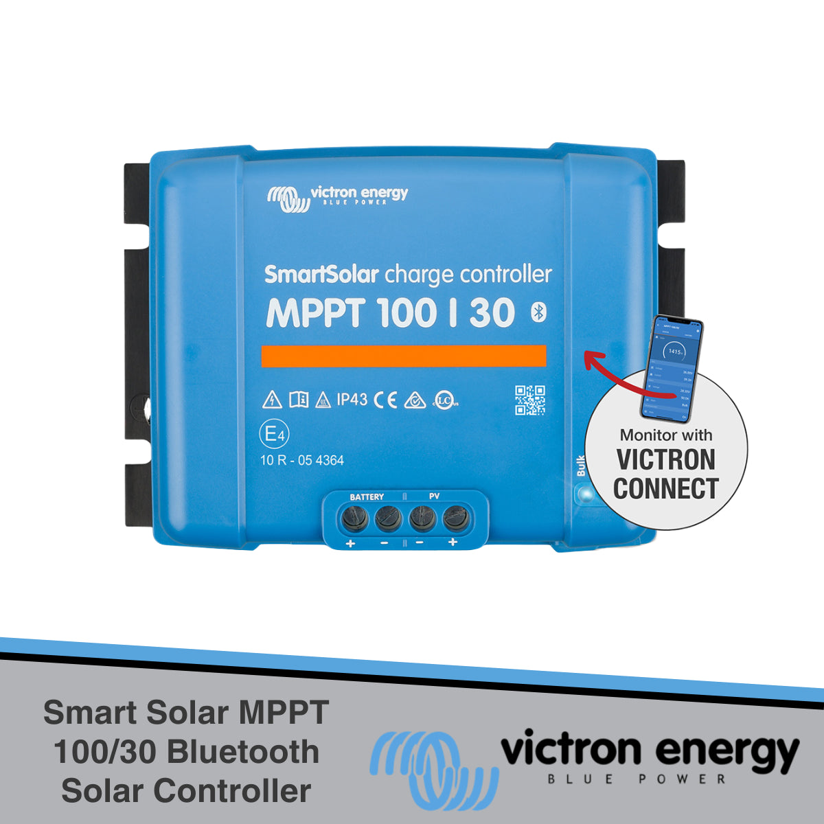 Victron Smart Solar MPPT 100/30 (12/24V) Solar Charge Controller SCC110030210 - Free Delivery Australia