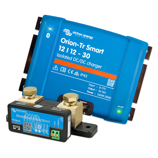 Victron Orion-Tr Smart 12/12-30A DC-DC + Smartshunt 500A