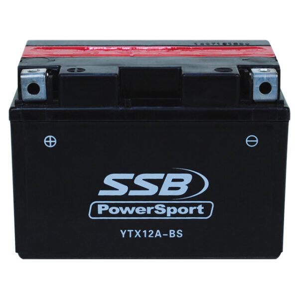 YTX12A-BS SSB Powersport MF Motorcycle Battery