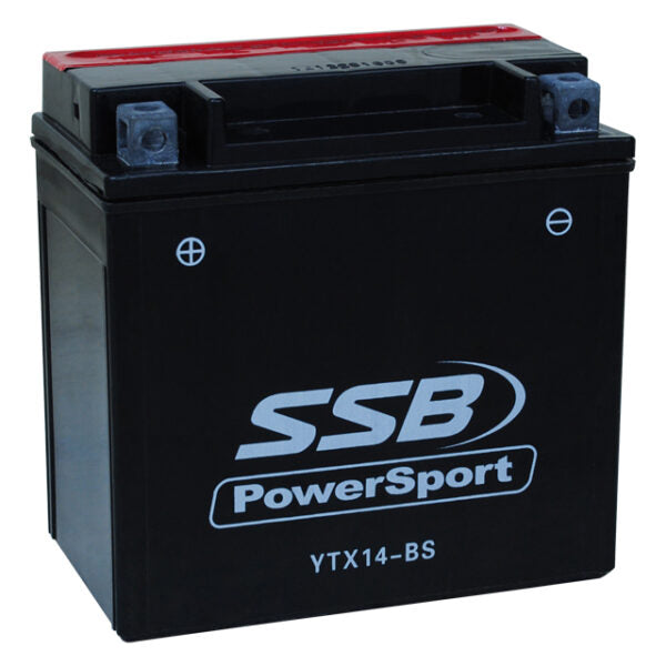 YTX14-BS SSB Powersport MF Motorcycle Battery