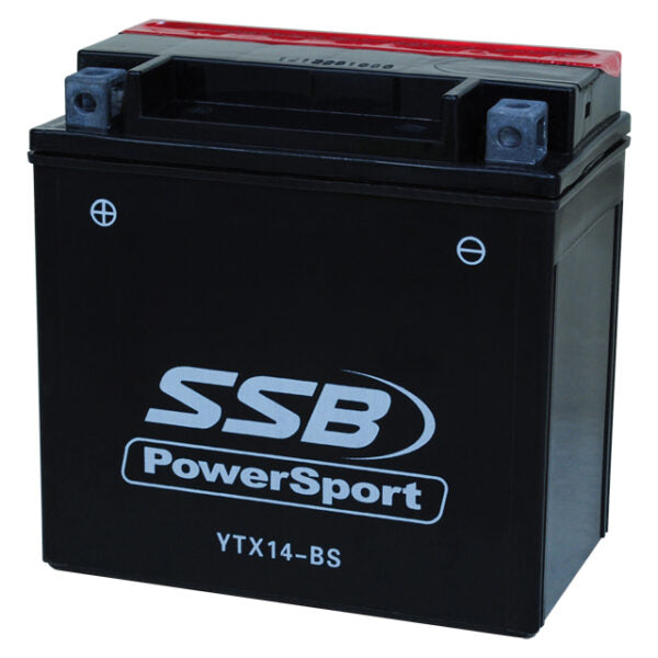 YTX14-BS SSB Powersport MF Motorcycle Battery