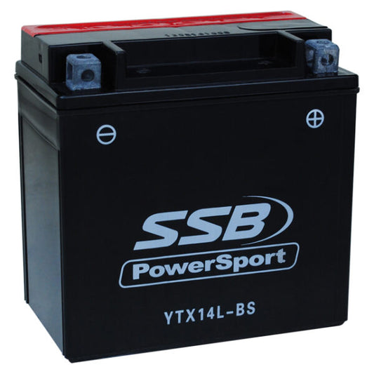 YTX14L-BS SSB Powersport MF Motorcycle Battery