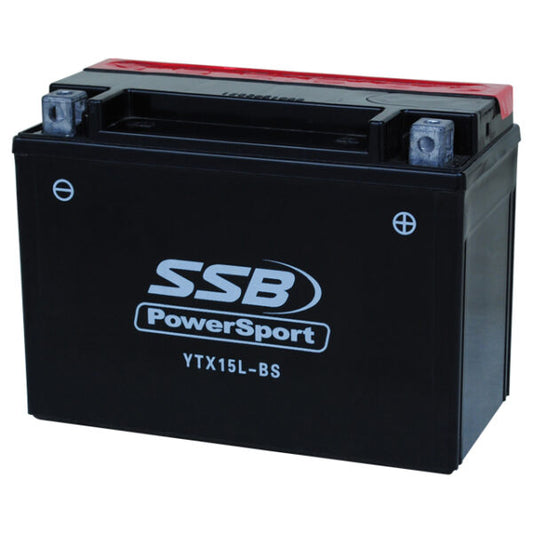 YTX15L-BS SSB Powersport MF Motorcycle Battery
